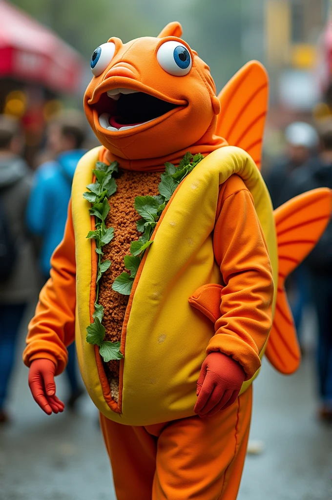Fish taco costume