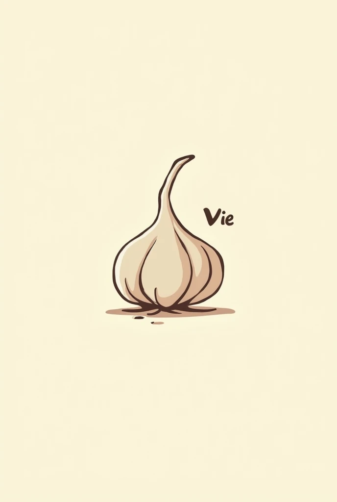 I need to make a logo for my garlic mayonnaise company called VIE