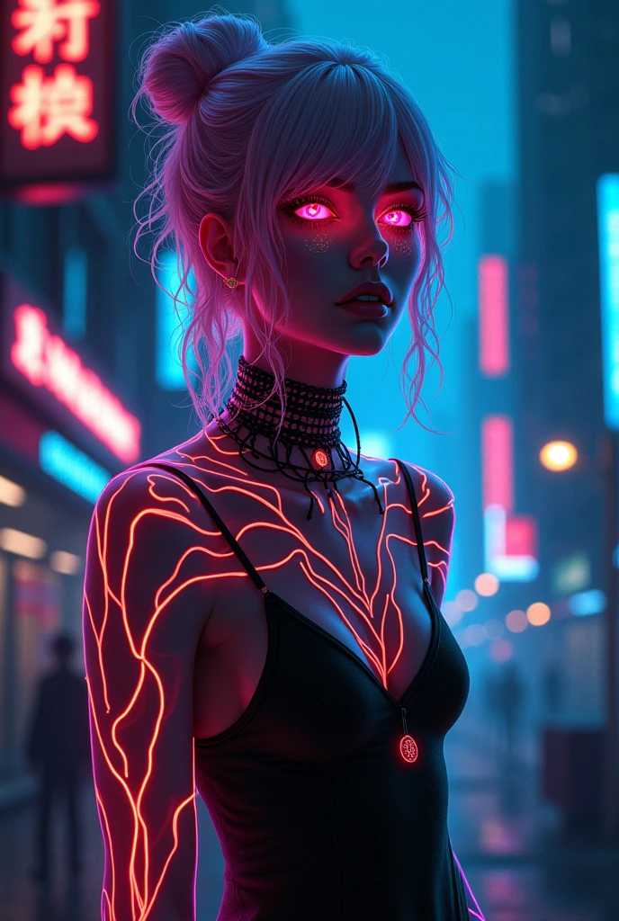 Towhome in neon tones
