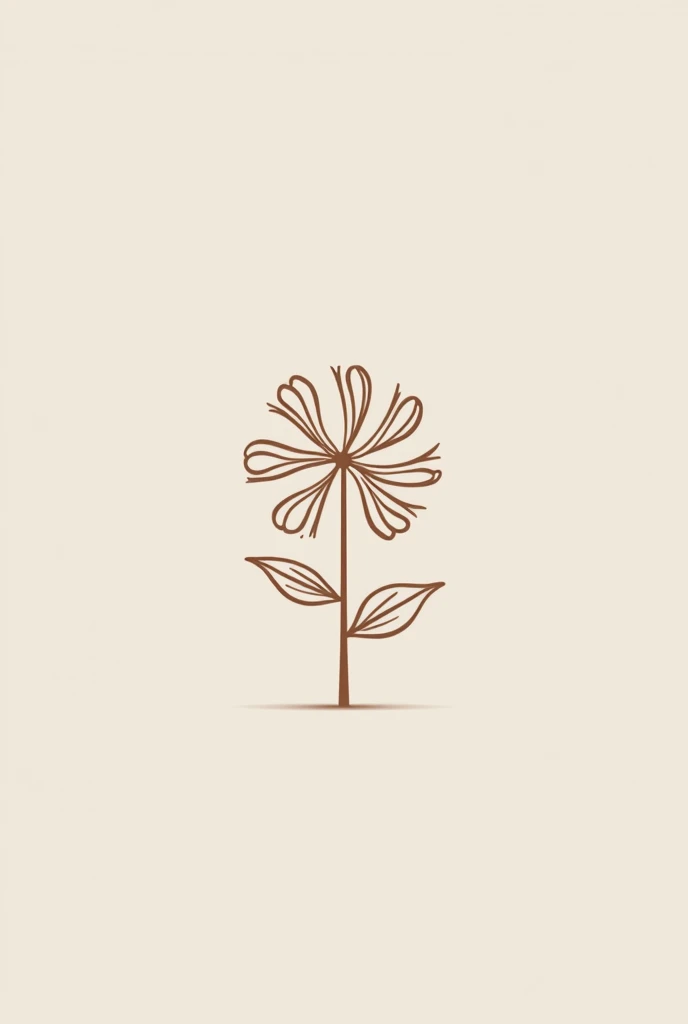 A logo for a modern flower shop