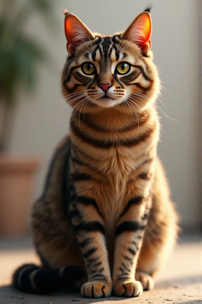 Generate a cat using a computer