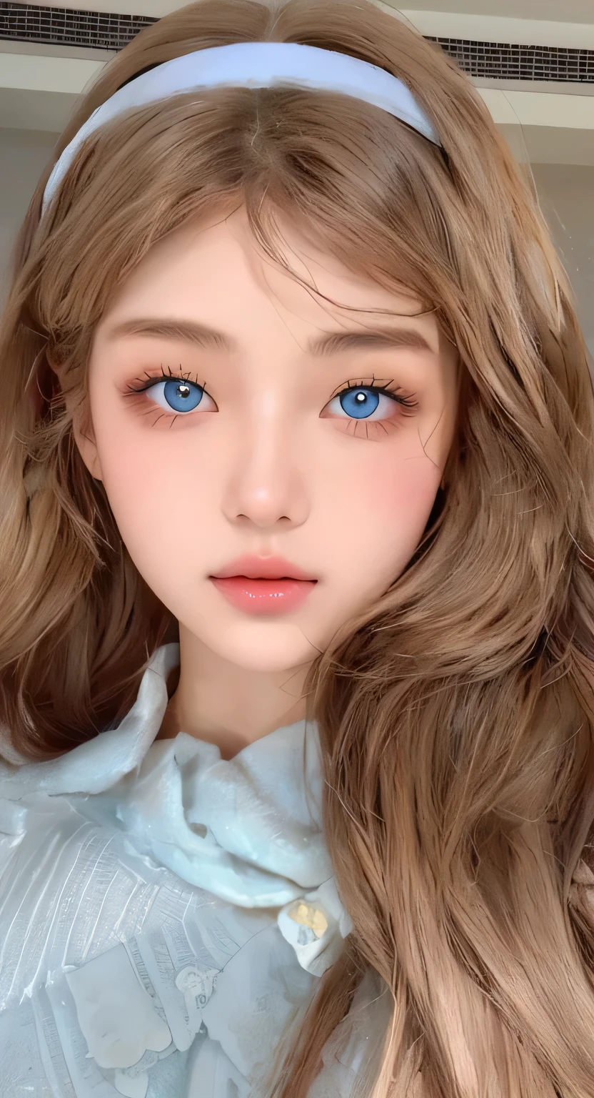 Beautiful girl and beautiful eyes. High quality 