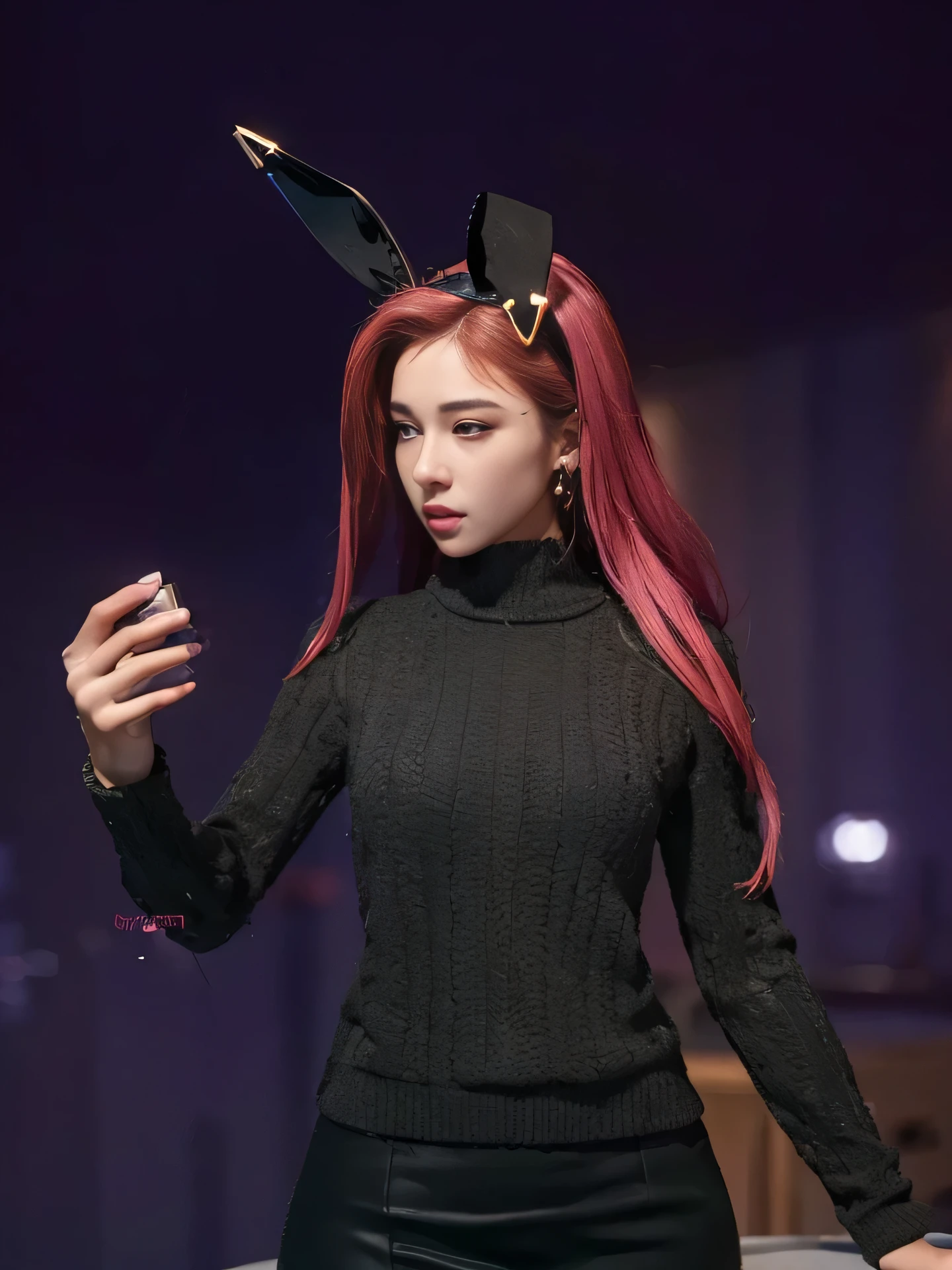 ((BEST quality, 8k, Masterpiece:1.3)), up per body,, Sharp focus:1.2, Beautiful Woman with perfect figure, higly detailed facial and skin teksture, Detail eyes, double eyelids,interior view, perfect lightning