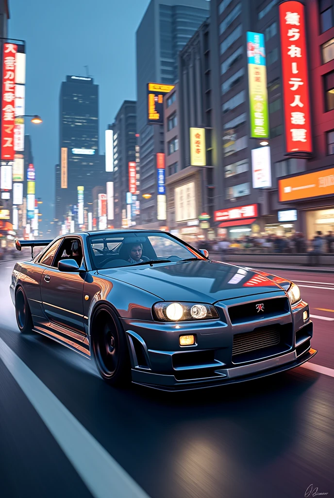 nissan skyline r34 in japan