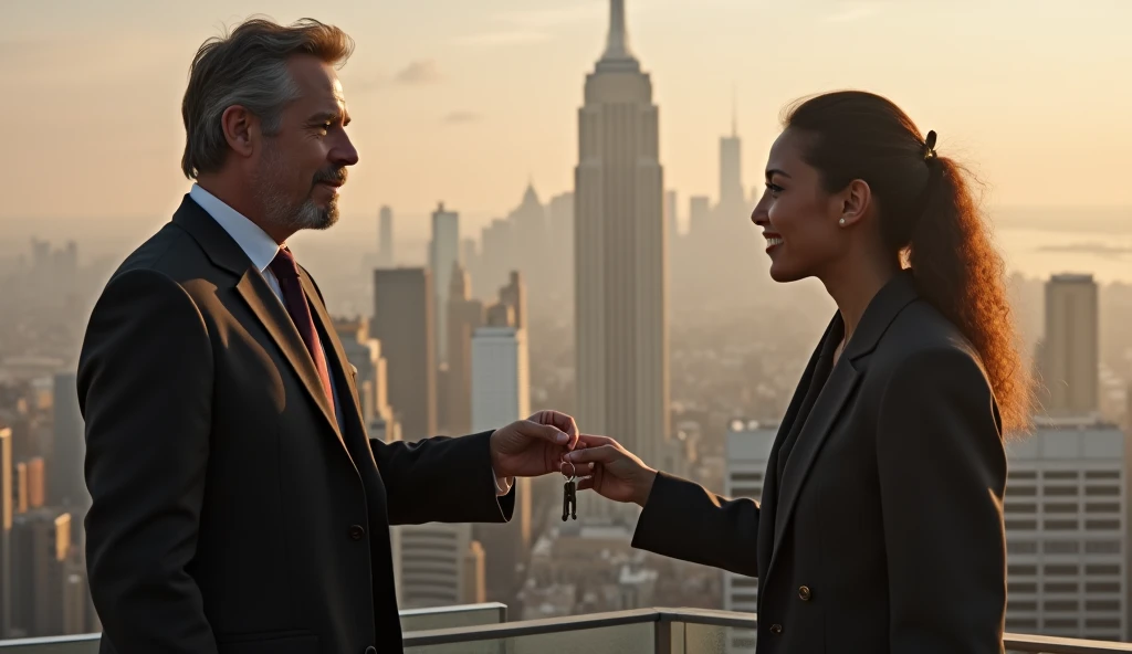 Scene 50: Post-Credits Scene 2: Passing the Torch
Tony Stark hands the keys to Stark Tower to the young engineer from Scene 40, symbolizing the passing of the torch to the next generation.