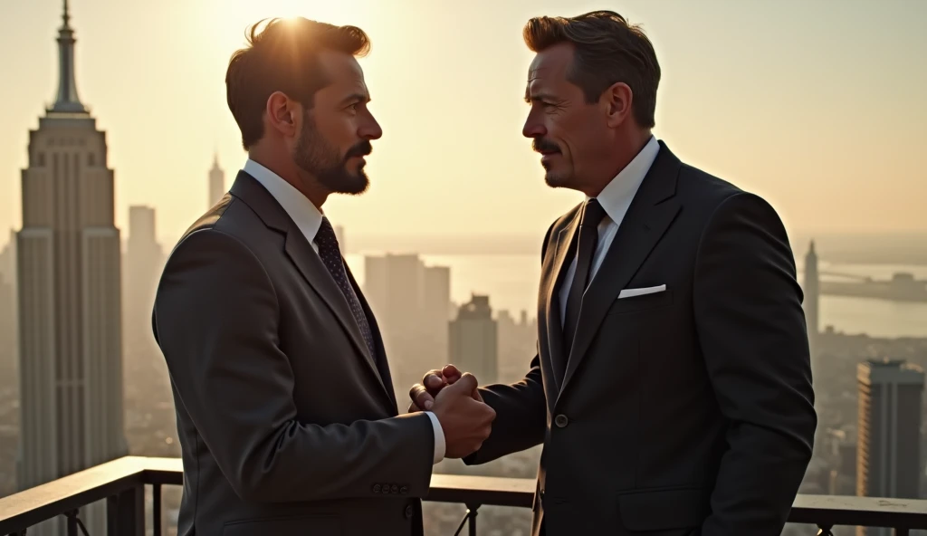 Scene 50: Post-Credits Scene 2: Passing the Torch
Tony Stark hands the keys to Stark Tower to the young engineer from Scene 40, symbolizing the passing of the torch to the next generation.