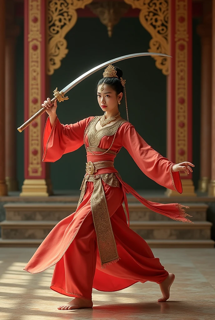 Ancient Thai Sword Dance