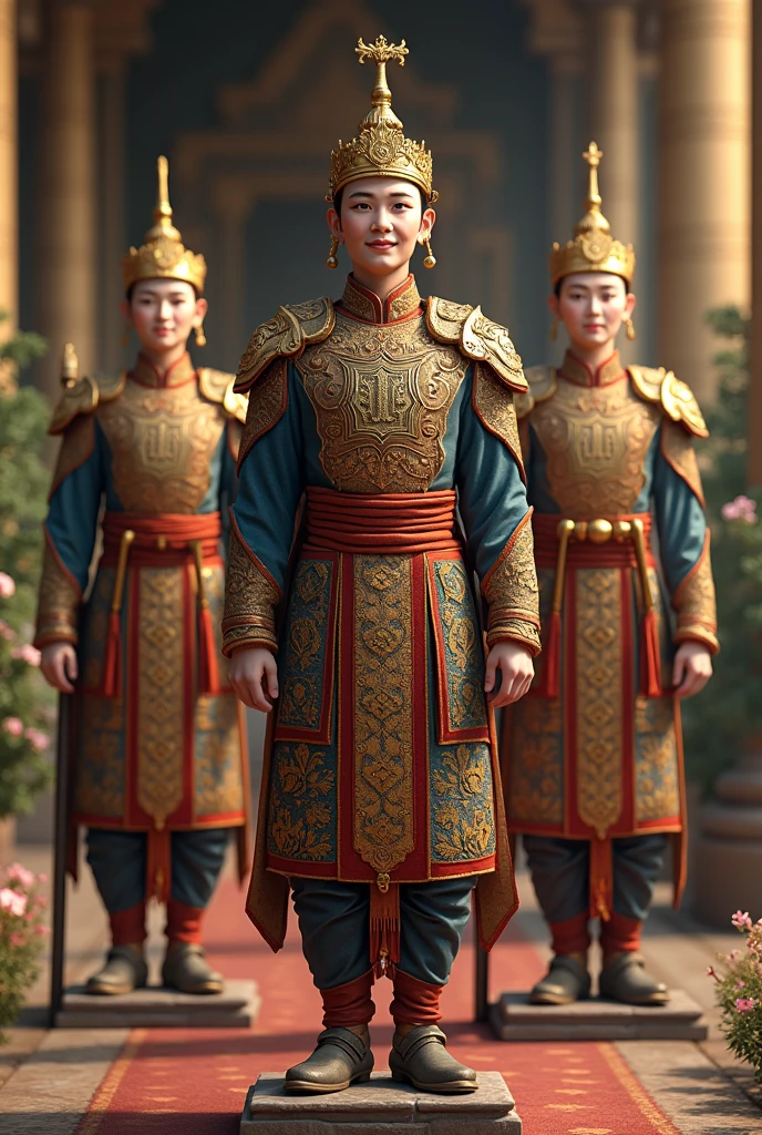 Ancient Thai Royal Guards