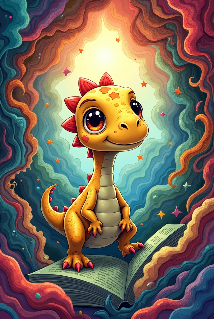 Pages Coloring dinosaur baby