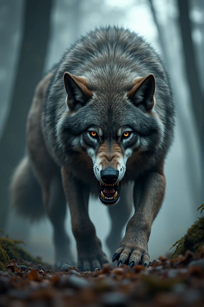 A dangerous wolf
