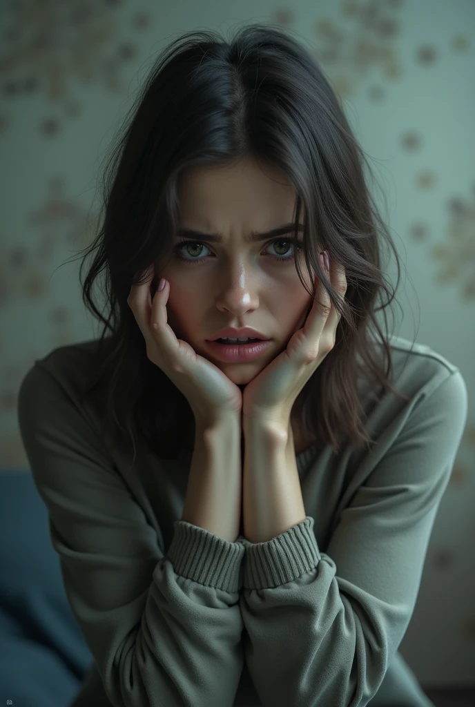 Woman with anxiety
