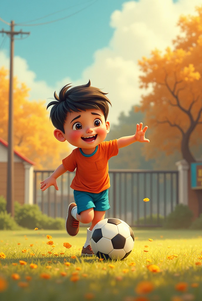 Make several scenes from this story The Secret of Words In a very lively school, Pablo lived, A boy with an infectious laugh and lots of energy to play soccer. However, Pablo had a habit that he didn't know was hurting him.: He used to give nicknames to his classmates. Sometimes it was a joke, but other times, Inadvertently, His words hurt the hearts of those who received them..
One day, During recess, Pablo le puso un apodo a Well, a new student. Well, although he smiled, she felt uncomfortable. She didn't know how to tell Pablo that this had bothered her a lot.. That night, Well se lo contó a su hermana mayor, who explained to her that nicknames can hurt people's feelings and make them feel bad about themselves..