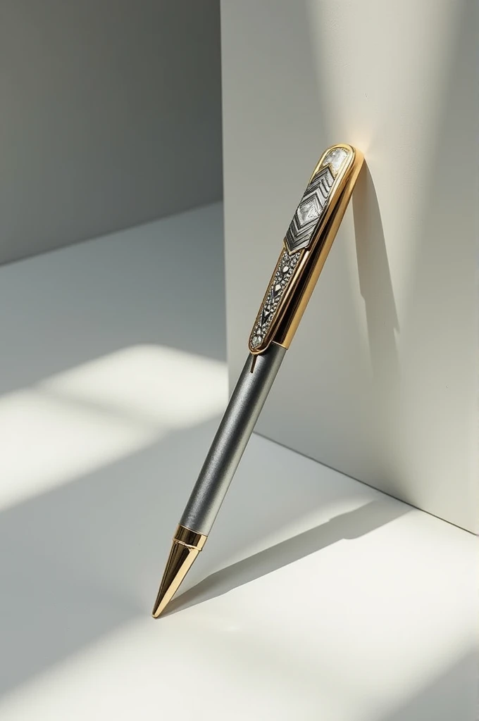 Pen with a clip on accessory