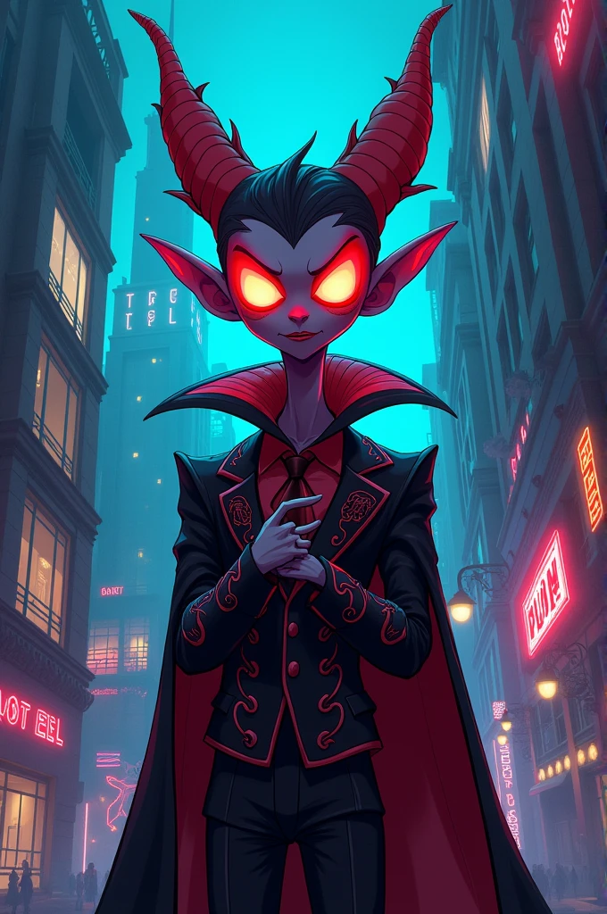 create a hazbin hotel character 