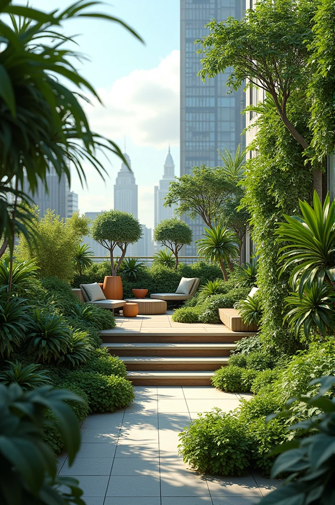 Make me a roof plant
