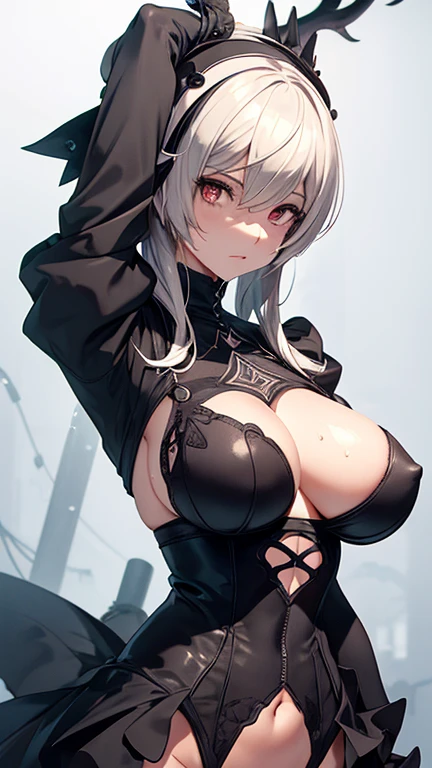 Nier Automata 2b beautiful girl nsfw Goth Pee Sweaty Wet Blank expression, violent movements Tentaclesから襲わている seventeen 1people Constraints 身体にTentaclesが巻き付いている お尻の穴からTentaclesが侵入 脚を開いてしゃがんでいる Tentacles Hardcore