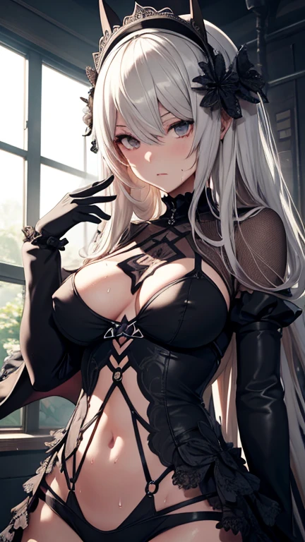 Nier Automata 2b beautiful girl nsfw Goth Pee Sweaty Wet Blank expression, violent movements Tentaclesから襲わている seven 1people Constraints 身体にTentaclesが巻き付いている お尻の穴からTentaclesが侵入 脚を開いてしゃがんでいる Tentacles Hardcore
