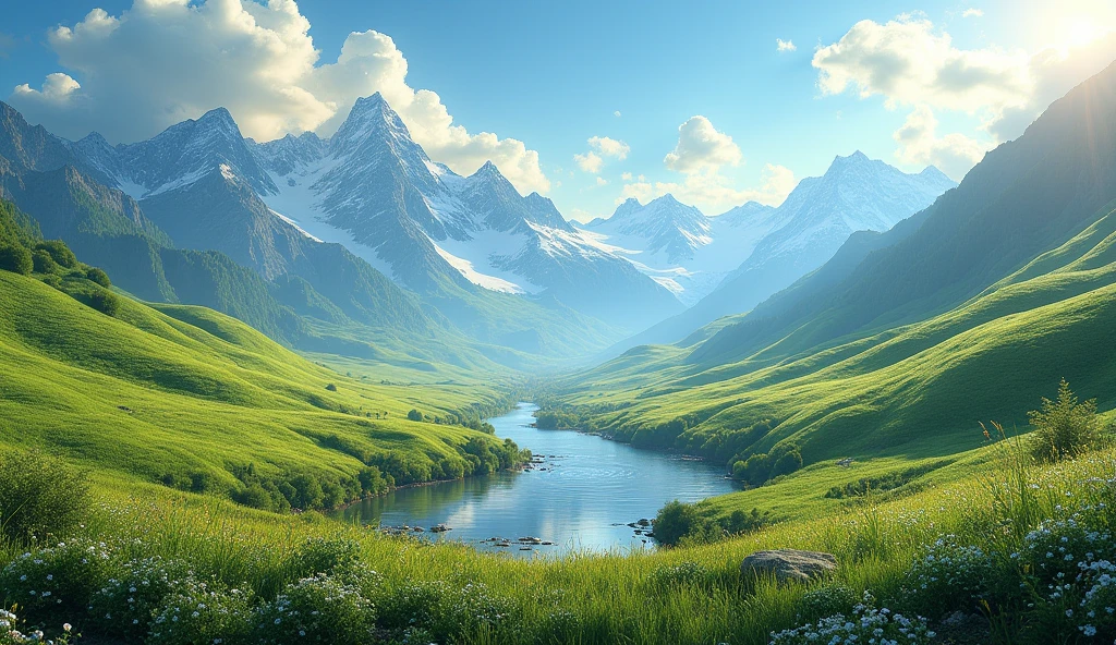 Generate a landscape image
