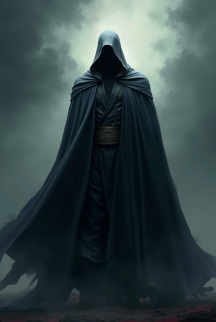 Man wearing a cape