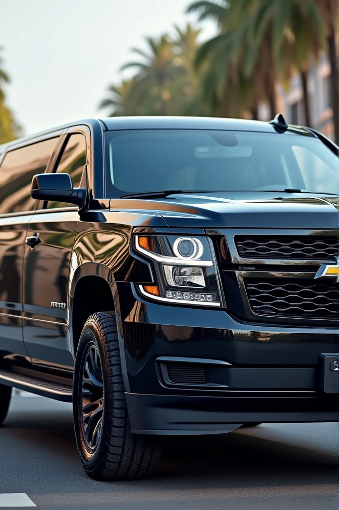 Hello, I want the photos divided as if you were going to see the photos of a car, but instead of a car, I want you to put a Chevrolet Thaoe limousine with normal seats like a vehicle, not like a limousine of a car.