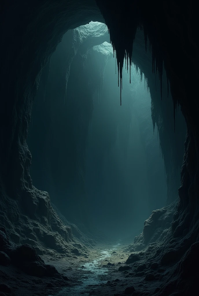 Cave,Dark and gloomy