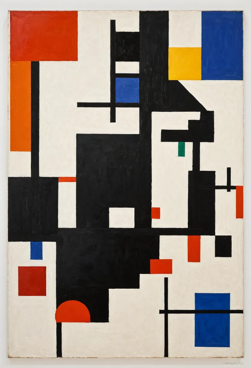 Malevich's Black Square, only it's not black, it's blood red