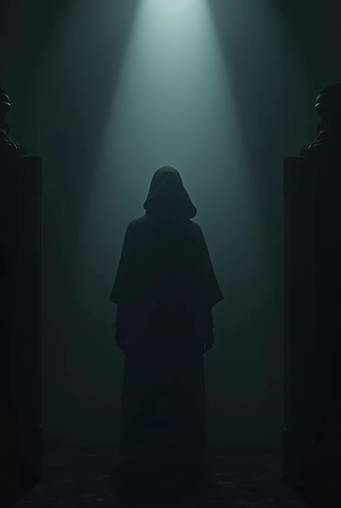 Eathan surrounded by darkness. They surged forward, engulfing the room in pitch-black darkness.