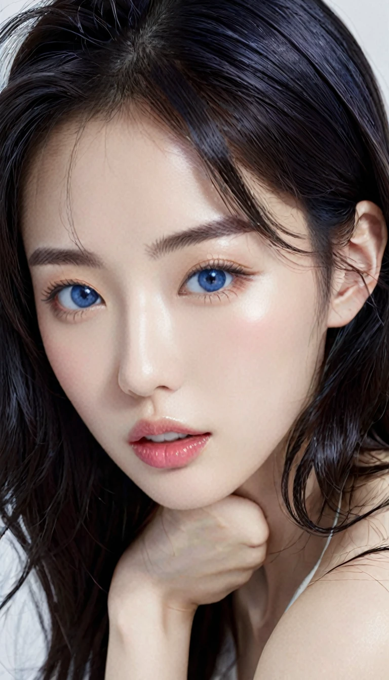 (((32ｋ,Attention to details,Attention to detail、masterpiece,Attention to detail,alone))),RAW Photos & Realistic atmosphere,Beautiful dark blue eyes,Mouth details,Glossy Lips,Thin eyebrows,Beautiful Eyes、Soft white skin that shines in every detail、sheの深い黒い瞳はとても美しい,Lip details、Very beautiful face,Very beautiful face、A vivid face,Beautiful, shining lips,Beautiful Eyebrows,Infinite Reality, Realistic Young Gravure Idol,she&#39;she&#39;she&#39;she&#39;she&#39;she&#39;To a very cute woman , Young Gravure Idol, Young Gravure Idol, Very beautiful and cute 22 years old beautiful girl,Incredibly beautiful and elegant，22 years old beautiful girl,Natural soft light,（Shiny Hair,,Beautiful and kind eyes：1.5）,A kind smile,Shapely breasts,Medium Long Hair,Tying up hair,Beautiful posture,No makeup,Looking Ahead,
