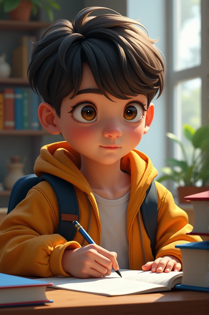 a young student