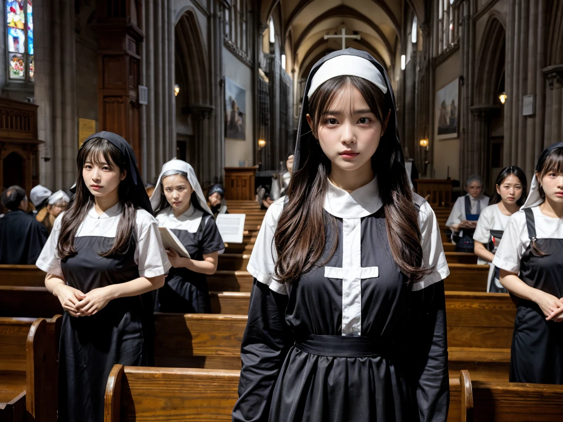 Standing Sex、church 、Nuns 、