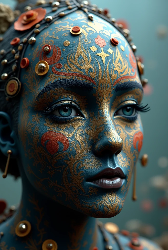 3D mask images where they must capture the impact on the substantial being of what pedagogy is and what they want it to be in their life.