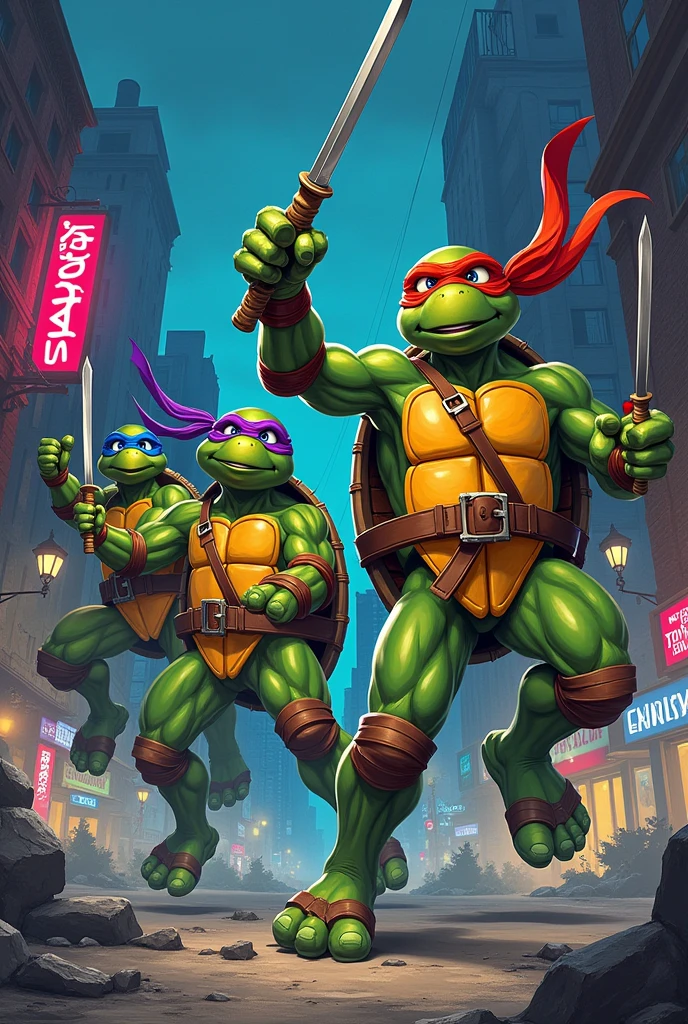 Animated Ninja Turtles