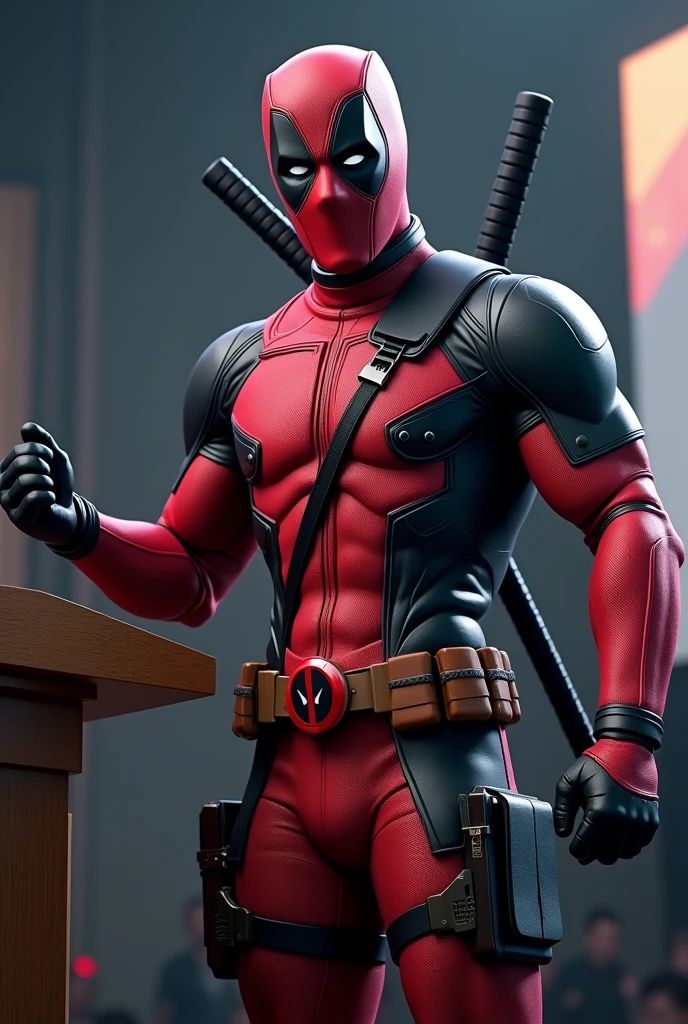 Deadpool as a communicator