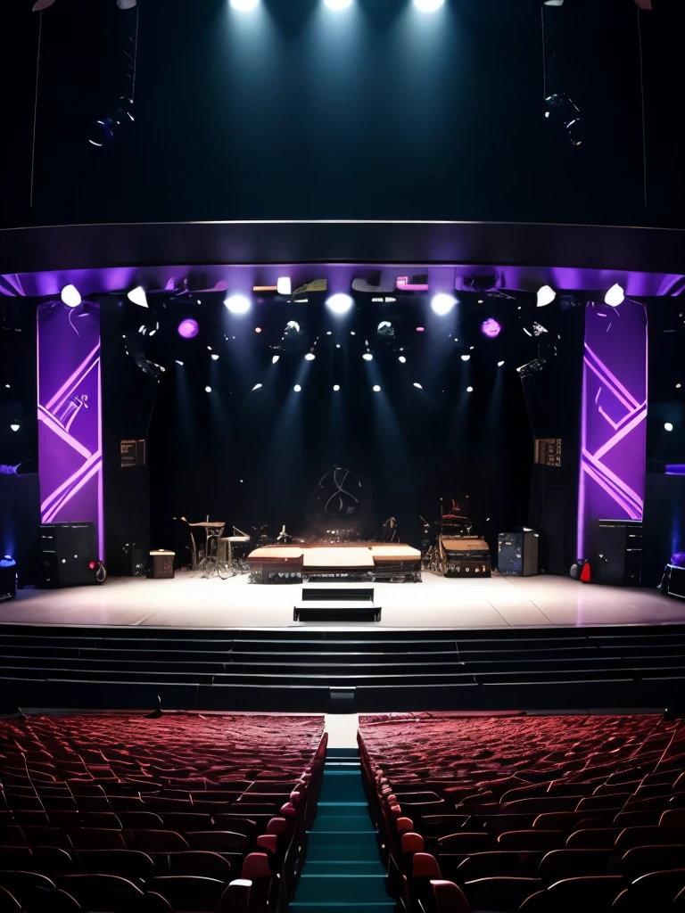 Cool live venue stage wallpaper