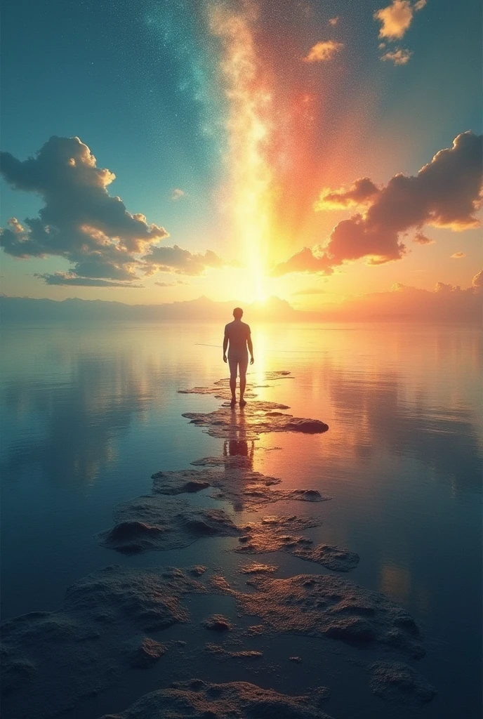 I created a cover for my novel called The Horizon of Yesterday and the Dream of Tomorrow
