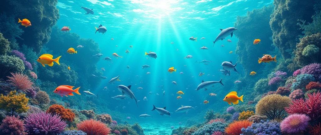 Marine life