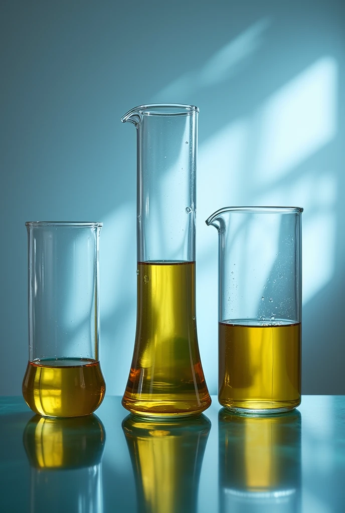 1. Fill each glass with a small amount of vegetable oil..
2. Add solvents:
In the first glass, Add the same volume of water as oil.
In the second glass, add the same amount of alcohol.
The third glass, only with oil, will serve as a control.
3. Use a spoon to mix the contents of each glass for about 30 seconds..
4. Observation:
Observe whether the oil mixes or separates from the water and alcohol..
In the case of the glass of water, You should see the oil floating on the water, forming two distinct layers.
In the glass with alcohol, a more homogeneous mixture should be observed, since lipids tend to dissolve in alcohol.
5. Record observations on lipid solubility.