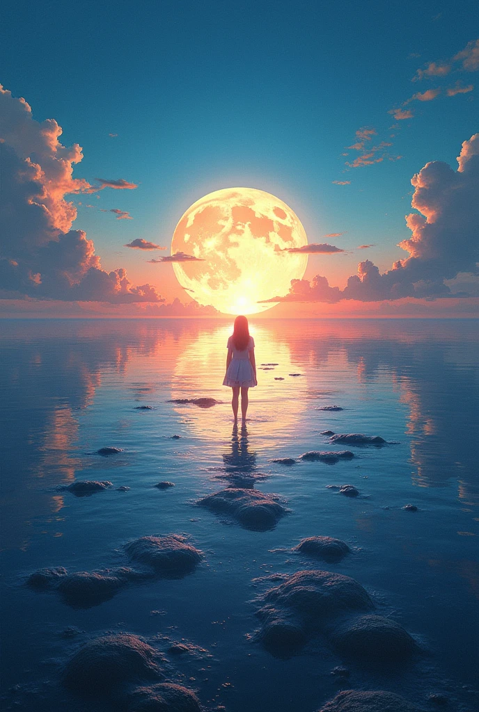 I created a cover for my novel called The Horizon of Yesterday and the Dream of Tomorrow