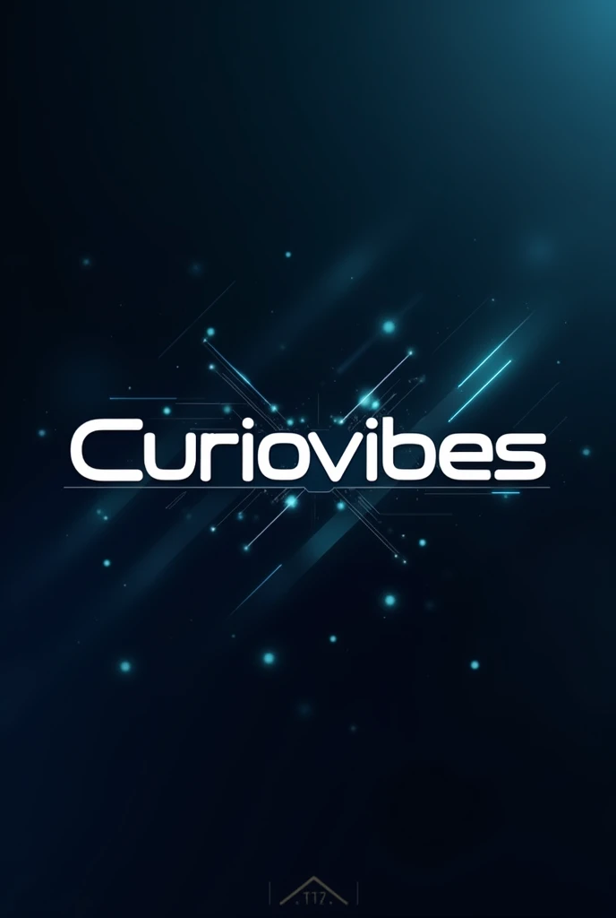 High tech logo with CurioVibes written on it