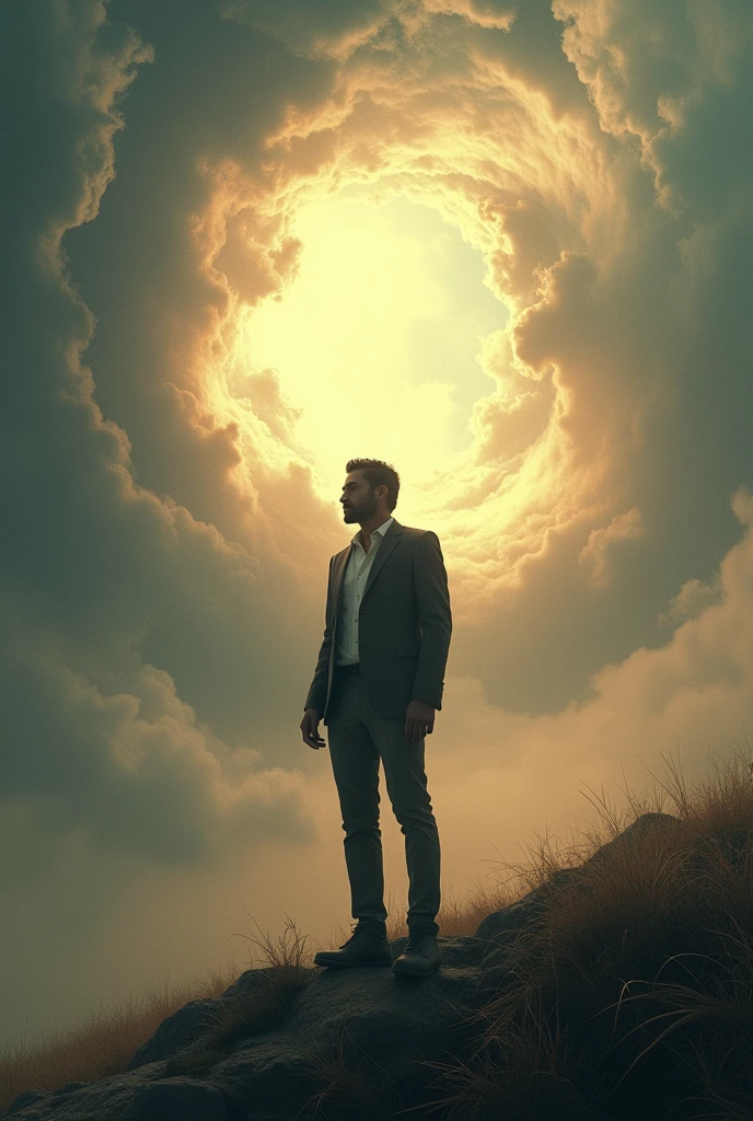 Alfonso Quiroz Cuarón in front of time