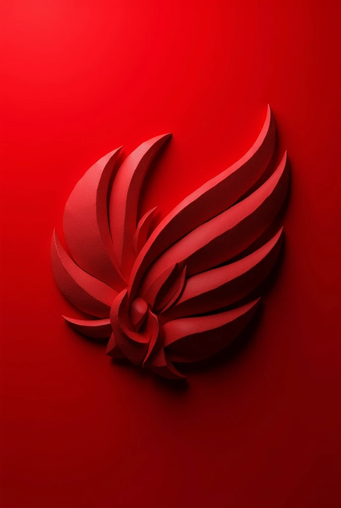 Realistic cinema logo, with red tones, Graphic design , red background 3d realism close to reality