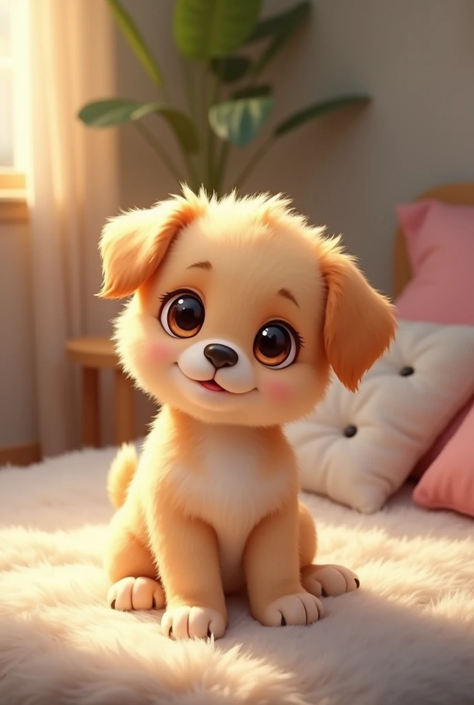 instead of the white and brown cat, put a puppy