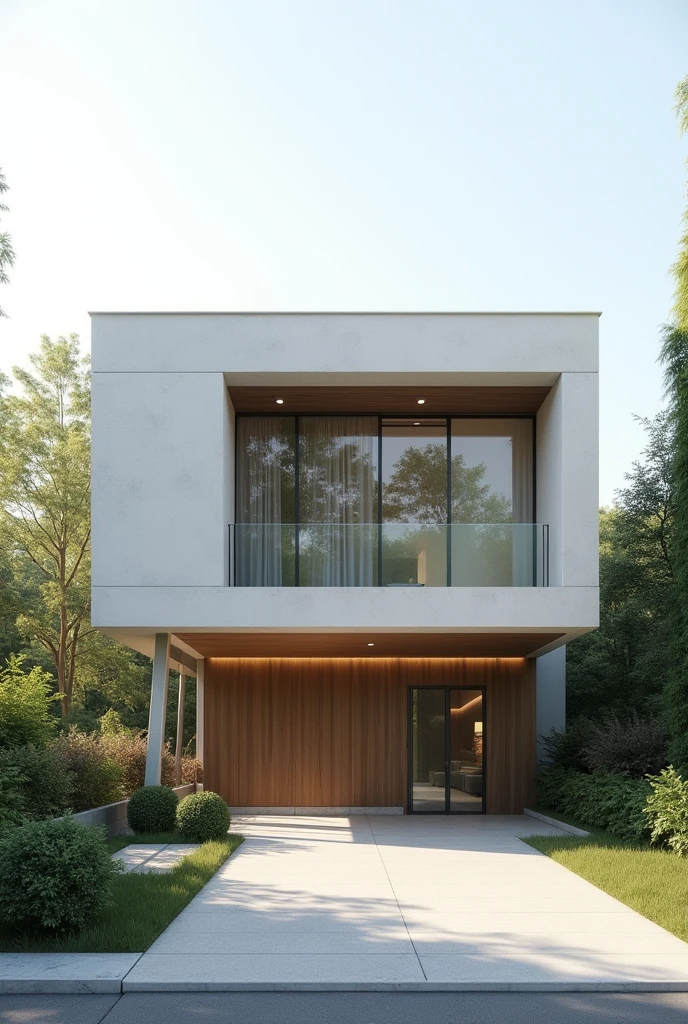 Minimal house facade
