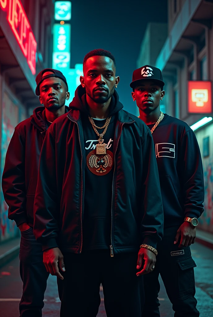 Create a thumbnail for the street kings group music video