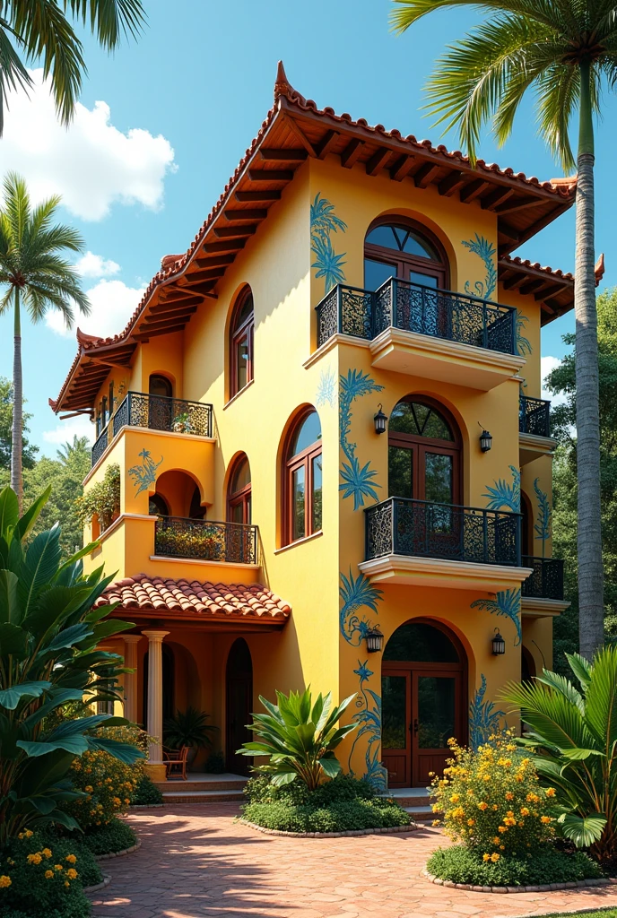 Brazilian style residential building