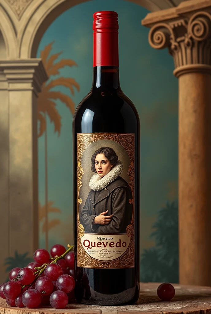 Wine label that says my 90 years 6 children 28 grandchildren 13 great-grandchildren and a wonderful life CESAR CRUZ PAPASHE
