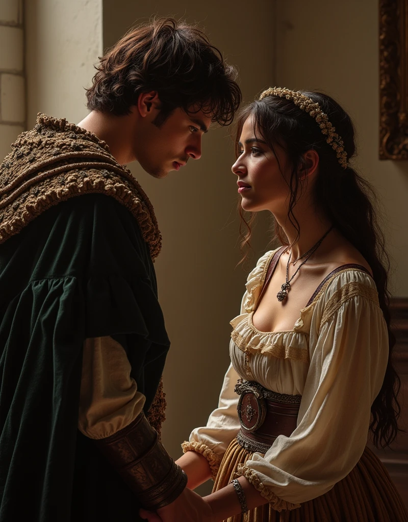 Cleanto, Elisa's brother, He confesses to his servant that he is in love with Mariana, a humble young woman. Cleanto is worried that his father might oppose their relationship.