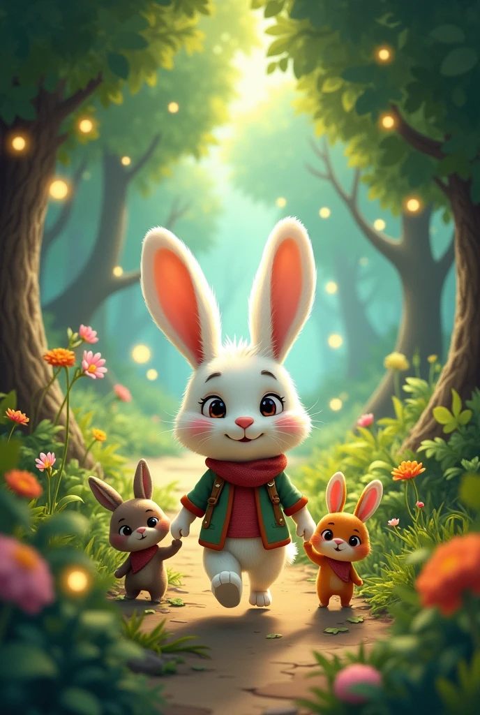 It is, From that day on, Leo the rabbit continued his adventures, always helping his friends and discovering new secrets of the magical forest.