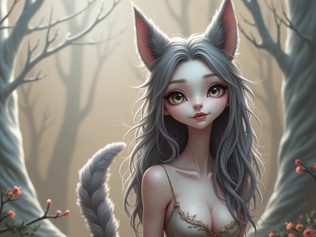 furry woman