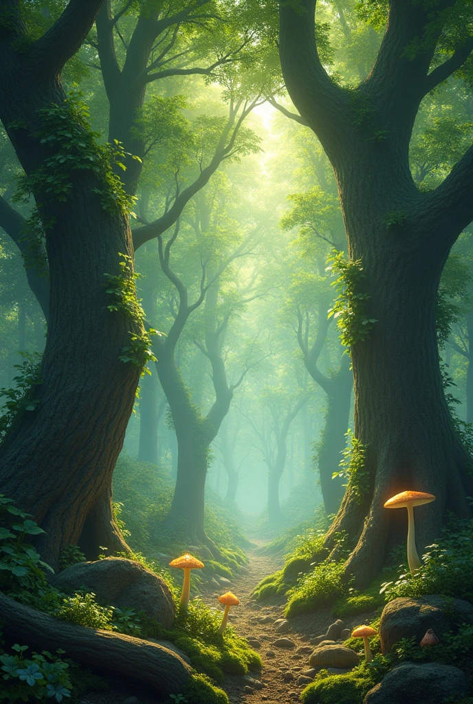 magic forest 
